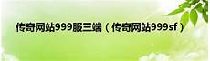 新开传奇999?新开传奇999,手游传奇新开服网站 手游传奇网